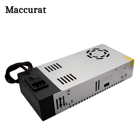 3D Printer Parts Switching power supply AC/DC 12V 30A S-360-12 360W and AC/DC 24V 15A 360W with Power switch 3pin power socket ► Фото 1/6