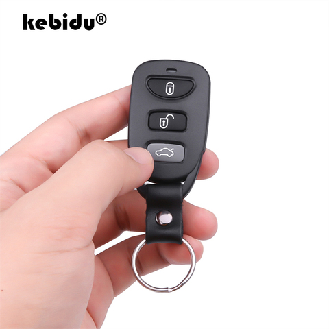 Дистанционное управление kebidu, компактный беспроводной передатчик, 3 кнопки, брелок для автомобильного ключа, 433 МГц ► Фото 1/6