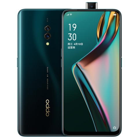 В наличии, новый смартфон OPPO K3, полный экран 6,5 дюйма, Восьмиядерный процессор Snapdragon 710, Android 9,0, 2340X1080, 6 ГБ ОЗУ, 128 Гб ПЗУ, сканер отпечатков пальцев и лица ► Фото 1/1