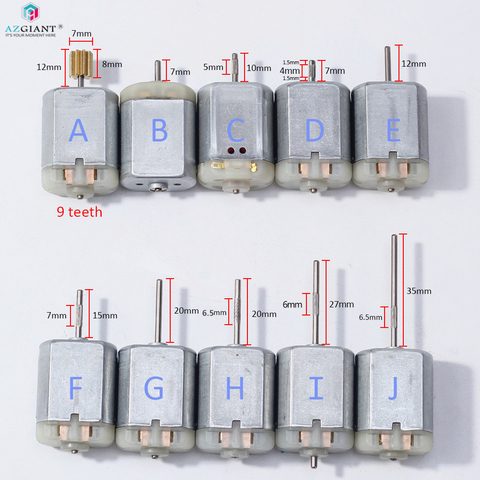AZGIANT FC280 Автомобильный Замок с защелкой, двигатель 12 В постоянного тока, складной зеркальный двигатель, ESL steer ELV Lock Motor, двигатель бензобака, т... ► Фото 1/6