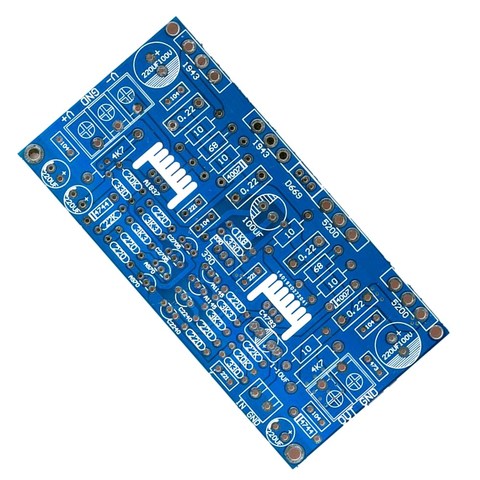 Плата моноусилителя мощности 200 Вт PCB 1943 + 5200 для аудиофила «сделай сам» ► Фото 1/1