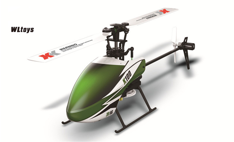 Вертолет Parkten Wltoys XK K100, 6 каналов, 3D, 6G, бесщеточный двигатель, Радиоуправляемый вертолет, Квадрокоптер, совместимый с FUTABA, S-FHSS ► Фото 1/6