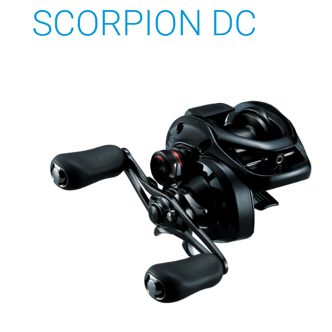 Оригинальные Рыболовные катушки SHIMANO 2017 Scorpion DC 100 101 101HG для морской рыбалки, 8 шарикоподшипников, 6,3: 1 7,2: 1, рыболовные колеса ► Фото 1/1