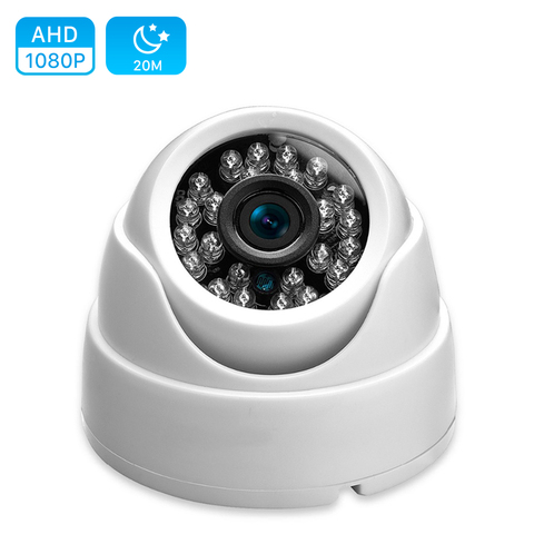ANBIUX HD 720P 1080P AHD камера 2000TVL AHDM камера 1 МП/2 МП комнатная купольная камера безопасности с ИК-фильтром пластиковая CCTV для дома и офиса ► Фото 1/6
