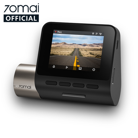 KLASS300 Обновленная версия 70mai Smart Dash Cam Pro Plus 70mai Plus Автомобильный видеорегистратор Встроенный GPS 1944P с координатами скорости ADAS 24 часа парковки ... ► Фото 1/6