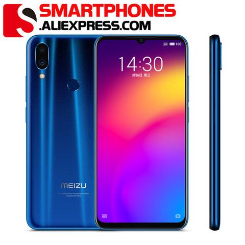 CN Global ROM MEIZU Note 9 LTE 4G мобильный телефон с двумя sim-картами, 6 ГБ 64 ГБ, Snapdragon 675 восемь ядер, 6,2 дюйма, 4000 мАч, 48 Мп + 5 МП, Android 9,0 ► Фото 1/1