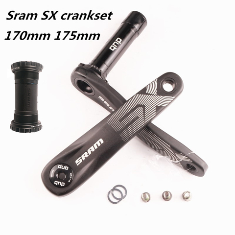 SRAM SX EAGLE 12 Скоростей DUB шатунки 170 мм 175 мм MTB двухсторонние велосипедные кривошипы Оригинал Sram с DUB BSA BB92 PF30 ► Фото 1/6