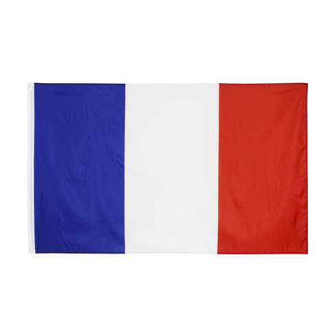 Флаг флага Фра французский, 3 Х5 фреймов, 90*150 см, синий, белый, красный ► Фото 1/6
