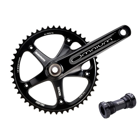 SRAM Omnium Crankset/SRAM фиксированное зубчатое колесо/Велосипедное колесо для шоссейного велосипеда ► Фото 1/1