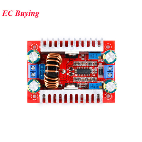 DC-DC 400W 15A Step up повышающий преобразователь постоянного тока в переменный ток Напряжение Питание Модуль светодиодный драйвер 8,5-с алюминиевой ... ► Фото 1/6