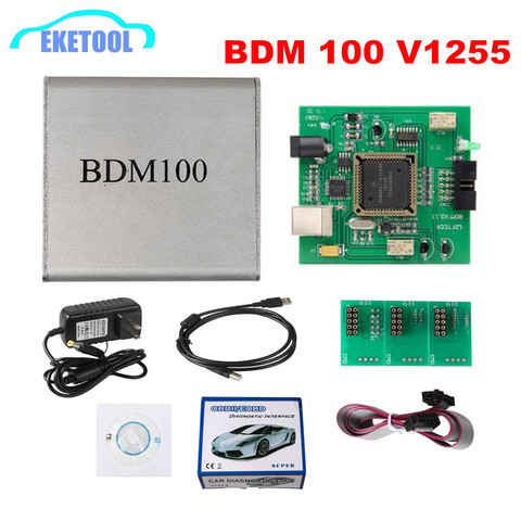 BDM100 V1255 Профессиональный ECU Flasher Чип Тюнинг программист Интерфейс BDM 100 ECU Flasher считыватель кодов OBDII диагностический инструмент ► Фото 1/6