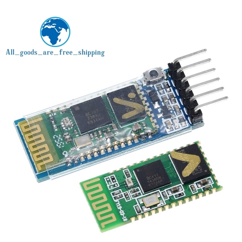 TZT HC05 HC-05 master-slave 6pin JY-MCU анти-реверс, интегрированный Bluetooth серийный сквозной модуль, беспроводной последовательный dai ► Фото 1/6