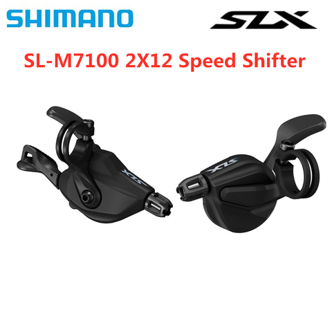 SHIMANO SLX SL-M7100 DEORE M6100 12 s 2x12 рычаг переключения передач M7100 M6100 рычаг переключения передач 12 Скоростей 24 скорости Оригинал SHIMANO ► Фото 1/6