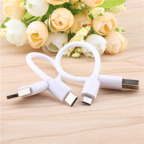 Мини 15 см короткий USB кабель для LG Android смартфон Micro USB Type C зарядный кабель для синхронизации данных USB адаптер кабель ► Фото 1/6