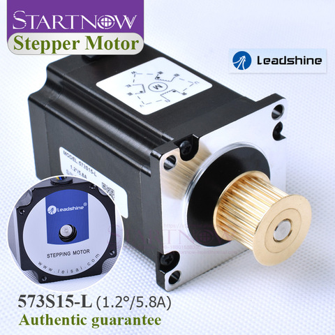 Leadshine шаговый двигатель 573S15-L 5.8A 3 фазы с синхронный шкив 6 проводов оси Диаметр 8 мм NEMA23 шаговый двигатель ► Фото 1/1