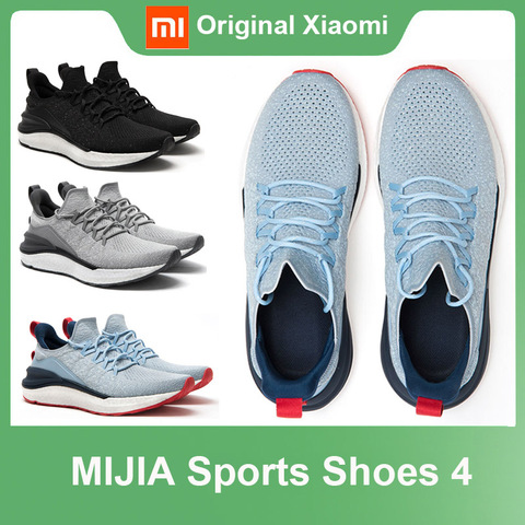 Новинка 2022, Xiaomi Mi Mijia Shoes 4, мужские спортивные кроссовки для бега, Бесплатная сила, обновленная резиновая подошва, машинная стирка ► Фото 1/6