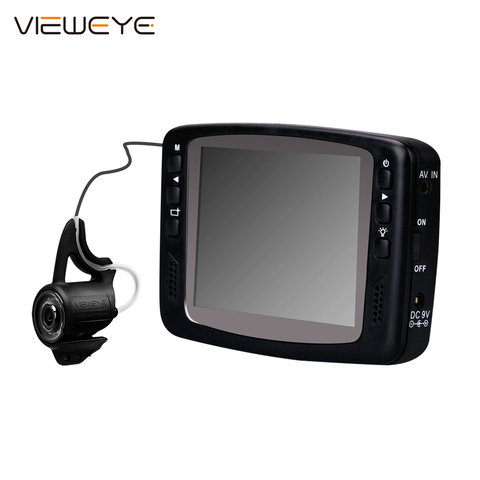 ViewEye 3.5-дюйма подводная камера, камеры для рыбалки, летняя видео-удочка, зимний комплект, видео рыбоискатель, Инфракрасная подсветка ИК диоды 8 шт.,может выключить ИК-свет вручную,камера рыболовная,подлёдной съёмк ► Фото 1/6