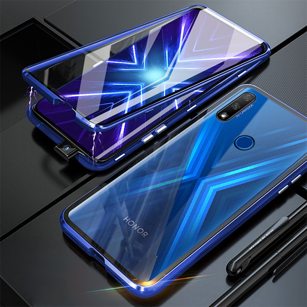 Магнитный чехол для телефона Huawei Honor 9X, глобальная версия,  двухстороннее закаленное стекло премиум-класса, чехол для телефона Honor 9  X, чехол дл... - История цены и обзор | Продавец AliExpress - Cassie Store  | Alitools.io