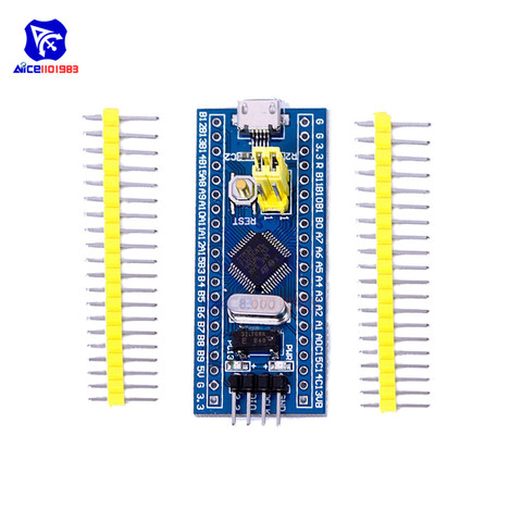 Плата разработки системы STM32F103C8T6 ARM STM32, модуль с кристаллом для Arduino, 72 МГц, Micro USB ► Фото 1/6