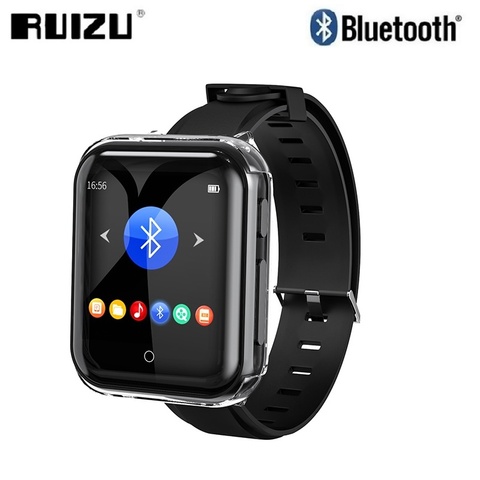 RUIZU M8 Bluetooth MP4 плеер со съемным ремешком 8 Гб сенсорный экран мини MP4 наручные часы с FM-радио, рекордером, электронной книгой, видео ► Фото 1/6