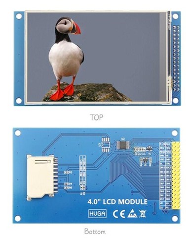 4,0-дюймовый HD TFT ЖК-экран с печатной платой ILI9488 ST7796S Drive IC 320(RGB)* 480 8-битный параллельный интерфейс (Touch/No Touch) ► Фото 1/3