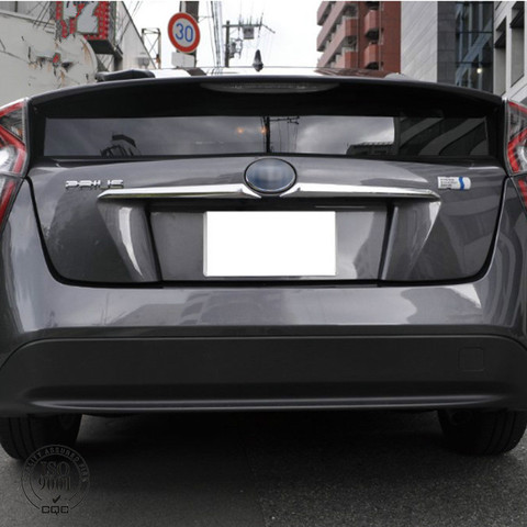 Крышка багажника для Toyota Prius 50 2016 2017 2022 задняя дверь крышка багажника отделка украшение ABS хром ► Фото 1/5