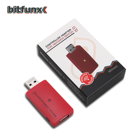 Беспроводной Bluetooth USB-контроллер Bitfunx, конвертер, адаптер для Nintendo Switch на PS4/PS3/PlayStation Pro/Xbox One S/X ► Фото 1/4