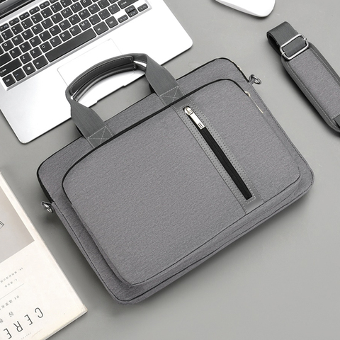 Новая Противоударная сумка для ноутбука, чехол для ноутбука 13,3 14 15 15,6 дюймов, сумка на плечо, сумка для ноутбука, сумка для переноски, чехол для Macbook Air Pro hp acer ► Фото 1/1