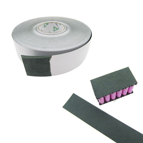 18650 Li-Ion зеленый прокладка для изоляции аккумулятора ячмень положительная бумажная прокладка пакет ячеек изоляционный электрод клей патч и... ► Фото 1/6