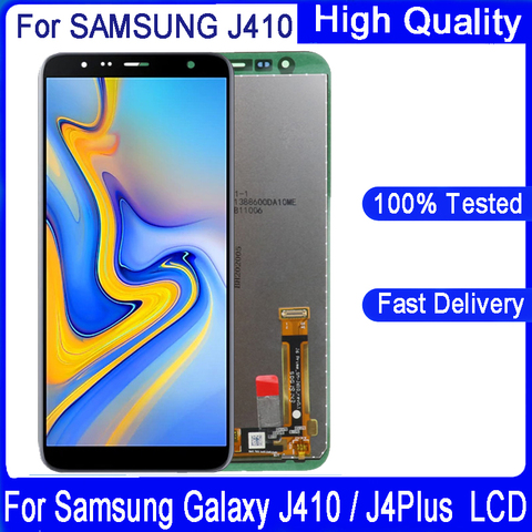 Оригинальный ЖК-дисплей 6,0 дюйма для Samsung Galaxy J4 + 2022 J4 Plus J415 J415F J410, ЖК-дисплей с сенсорным экраном и дигитайзером в сборе, замена ► Фото 1/6