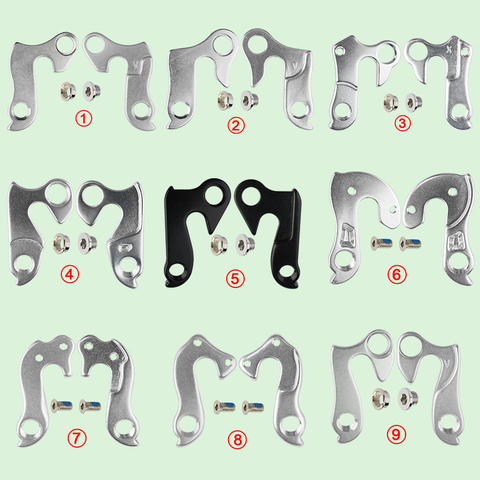 1-24 цифры Универсальный MTB дорожный велосипед сплав задний переключатель вешалка для гонок Велоспорт Горный каркас шестерня хвост крюк части ► Фото 1/6