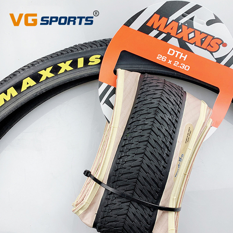 Maxxis Ретро велосипедные шины 26*2,3/2,15 бежевые BMX уличные велосипедные шины для альпинизма Biketrial Ultralight DTH FGfs Pneu De Bicicleta ► Фото 1/6