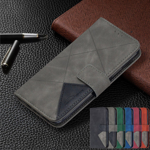 Роскошный кожаный чехол для телефона Xiaomi Mi PocoX3 Xaomi PocoX 3 Poco X3 NFC Note10 Note 10 cc9 Pro, чехол-бумажник с откидной крышкой ► Фото 1/6