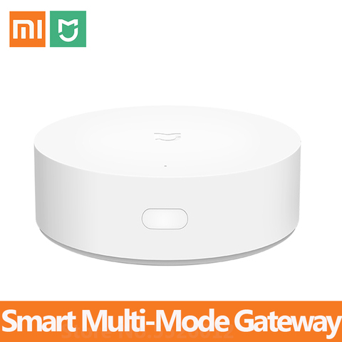 Шлюз Xiaomi Mijia ZigBee 3,0, умный многорежимный сетевой хаб с Wi-Fi и Bluetooth, автоматический пульт дистанционного управления с приложением Mi Home, многофункциональный ► Фото 1/1