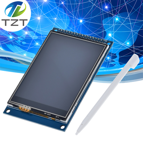 Сенсорный ЖК-экран TZT 3,2 дюйма TFT, модуль дисплея Ultra HD 320X240 ILI9341 для Arduino 3,2 дюймов 320240 240x320 240320 2560 сделай сам ► Фото 1/6