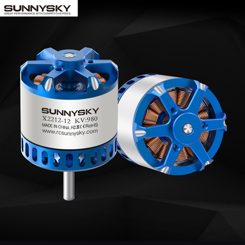 Оригинальный Sunnysky X2212-III X2212 980KV 800KV 1250KV 1400KV Outrunner Brushless Motor 2212 для радиоуправляемого квадрокоптера мультикоптера ► Фото 1/4