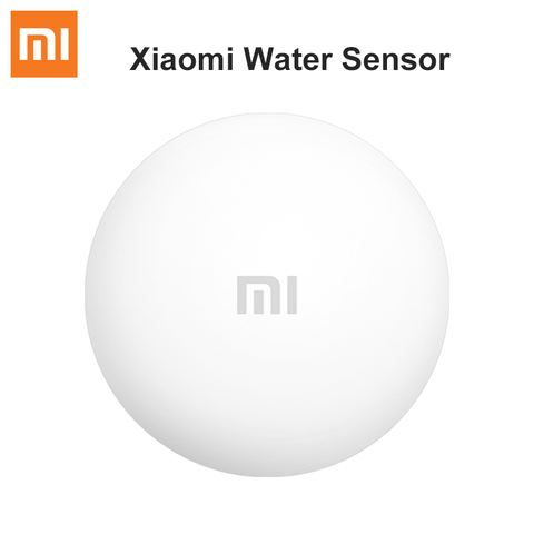 Датчик утечки воды Xiaomi Mi, водонепроницаемый сенсор для обнаружения протечек, работает с приложением Mijia ► Фото 1/6