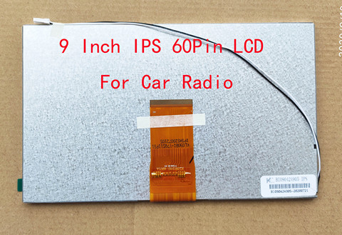 9 дюймов автомобильное радио навигация Универсальный IPS LCD 60pin 1024*600 Новый 210*126 мм 9 дюймов сенсорный экран Senor дигитайзер 6pin GT911 ► Фото 1/3