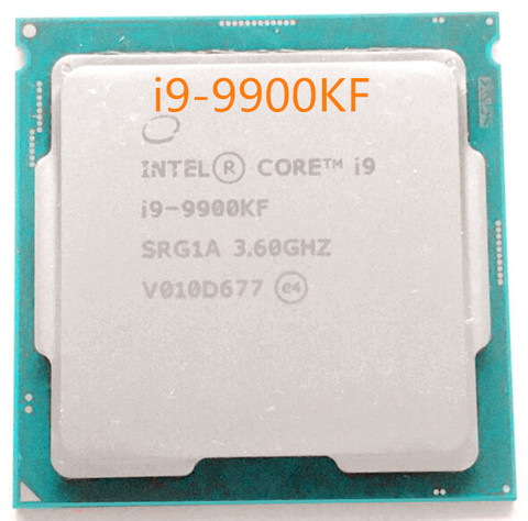 Процессор Intel Core i9 9900KF, 3,6 ГБ, 16 Мб, стандартная розетка 1151 / H4/LGA1151, 14 нм, Восьмиядерный процессор ► Фото 1/1