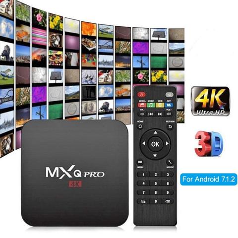 Лидер продаж ТВ-приставка 1 + 8 Гб HD WiFi HDMI Смарт ТВ-приставка медиаплеер для Android 7,1 OS TV box ► Фото 1/6