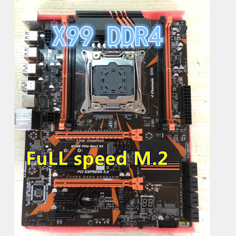 X99 LGA2011-V3 Professional 4 канала DDR4 материнская плата для настольного компьютера X99 ► Фото 1/3