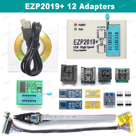 EZP2022 USB SPI программатор с поддержкой 24 25 93 EEPROM 25 флеш-Bios Чип Win7 и 8 лучше, чем EZP2013 EZP2010 ► Фото 1/6