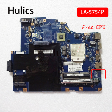 Материнская плата Hulics для ноутбука Lenovo Z565 G565, системная плата NAWE6 LA-5754P DDR3 ► Фото 1/5