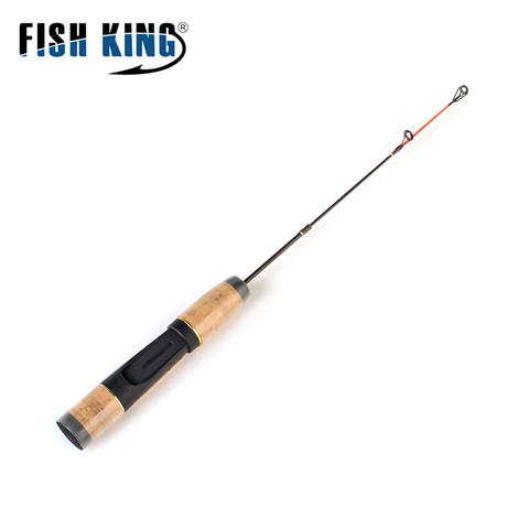 FISH KING удочки для зимней подледной рыбалки c. W H/ML/M/L 43 см 58 г, удочки для подледной рыбалки, твердая удочка для спиннинга, снасти для ловли карпа... ► Фото 1/6