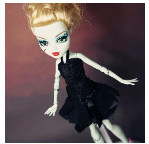 Кукла Черное Платье Monster High, Одежда для кукол, мягкая повседневная одежда ручной работы, Одежда для куклы, комплект одежды для куклы 1/6, игрушки для кукол ► Фото 1/6