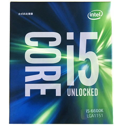 Четырехъядерный процессор I5 6600 k, 3,5 ГГц lga1151, 14 нм, 95 Вт ► Фото 1/2