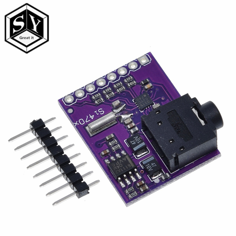 Si4703 RDS FM радио тюнер оценка Breakout модуль для Arduino AVR PIC ARM радио служба передачи данных фильтрующий модуль перевозчика ► Фото 1/6