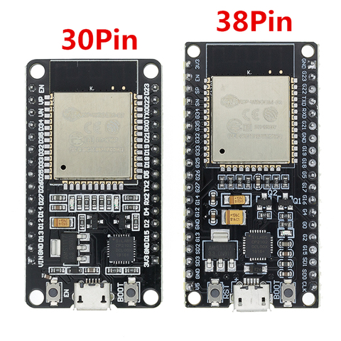 Макетная плата ESP32 1 шт., Wi-Fi + Bluetooth, сверхнизкое энергопотребление, два ядра, Φ ESP 32, аналогична ESP8266 ► Фото 1/6