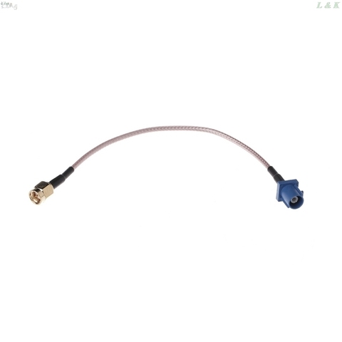 Удлинительный кабель Fakra C, переходник SMA Male с GPS антенной, Удлинительный кабель RG316 Pigtail l29k ► Фото 1/6