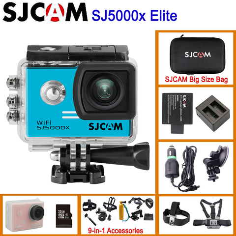Спортивная Экшн-камера SJCAM SJ5000X Elite Gyro, Wi-Fi, 4K, H.264, погружение на 30 м под воду, SJCAM Sports DV, SJ5000x ► Фото 1/6
